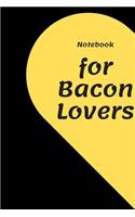 Notebook for bacon lovers
