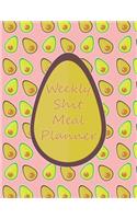 Weekly Shit Meal Planner: 52 Weeks to Plan Shit Meal-Large Size 8.5 x 11-Include: Freezer Inventory, Week Meal Planner, Shopping List, Notes-Shit Gifts-Easy Help in the Kitch