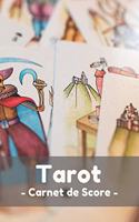 Tarot Carnet de Score: Carnet de score Tarot pour joueurs de Tarot avec 120 pages pour noter les scores