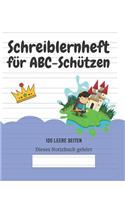 Schreiblernheft für ABC-Schützen