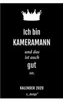 Kalender 2020 für Kameramänner / Kameramann