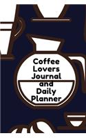 Coffee Lovers Journal and Weekly Planner