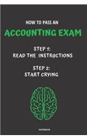 Notebook How to Pass an Accounting Exam