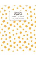 2020 Weekly Planner January to December