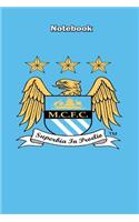 Manchester City Design 25 Notebook For Man City Fans and Lovers: Lined Notebook / Journal Gift, 120 Pages, 6x9, Soft Cover, Matte Finish