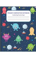 Primary Composition Notebook Handwriting Practice Paper