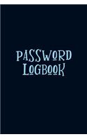 Password Logbook: Alphabetized Internet Log Book