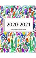2020 - 2021 Weekly And Monthly Planner