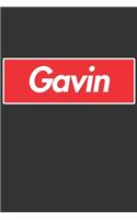 Gavin: Gavin Planner Calendar Notebook Journal, Personal Named Firstname Or Surname For Someone Called Gavin For Christmas Or Birthdays This Makes The Perf