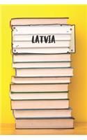 Latvia: Ruled Travel Diary Notebook or Journey Journal - Lined Trip Pocketbook for Men and Women with Lines