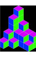 Isometric Graph Paper Notebook - 200 Pages