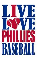 Live Love Phillies Baseball Journal