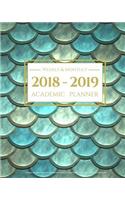 2018-2019 Academic Planner Weekly and Monthly