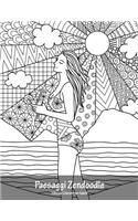 Paesaggi Zendoodle Libro da Colorare per Adulti 1: (1 Paesaggi Zendoodle)