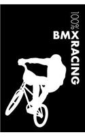 BMX Racing Notebook: Blank Lined BMX Racing Journal for Rider and Coach