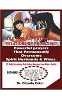 Are you experiencing relationship problems?