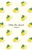 Patty Pan Squash Notes