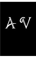 A V