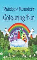 Rainbow Monsters Colouring Fun