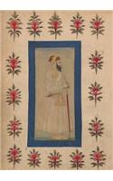 Carnet Blanc, Notable Indien En Pied, Miniature 18e: (Bnf Portraits)