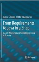 From Requirements to Java in a Snap