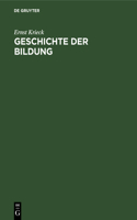 Geschichte Der Bildung