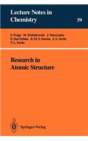 Research in Atomic Structure
