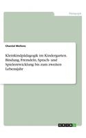 Kleinkindpädagogik im Kindergarten. Bindung, Fremdeln, Sprach- und Spielentwicklung bis zum zweiten Lebensjahr