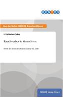 Rauchverbot in Gaststätten