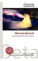 Obscure Records: (English)