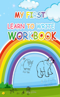 My First Learn To Write Workbook