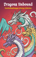 Dragons Unbound: EverEndlessDesigns Coloring Collection