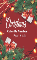 Christmas Color By Number For Kids