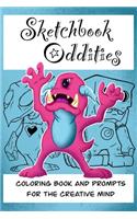 Sketchbook Oddities: Coloring pages and prompts for the creative mind