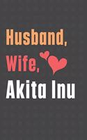 Husband, Wife, Akita Inu