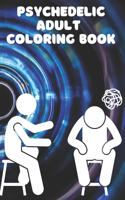 psychedelic adult coloring book