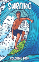 Surfing Coloring Book