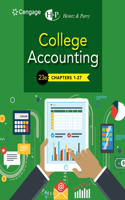 Bundle: College Accounting, Chapters 1-27, 23rd + Study Guide with Working Papers, Chapters 1- 9