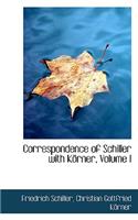 Correspondence of Schiller with K Rner, Volume I: (English)