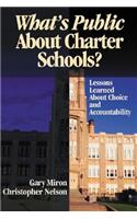 What′s Public about Charter Schools?