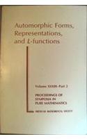 Automorphic Forms, Representations and L-Functions