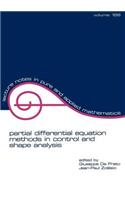 Partial Differential Equation Methods in Control and Shape Analysis