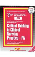 Critical Thinking in Clinical Nursing Practice (Pn)