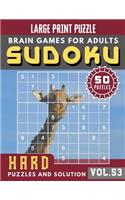 Hard Sudoku Large Print