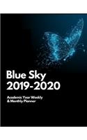 BLUE SKY 2019-2020 academic year weekly & monthly planner