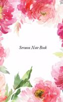 Sermon Note Book: Portable Christian Gift Journal Notebook to Write In. for Sermon Notes, Planning and Devotional. (Ruled 6x9 Journal)