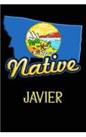 Montana Native Javier: College Ruled Composition Book