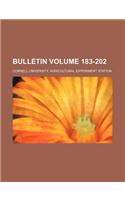 Bulletin Volume 183-202