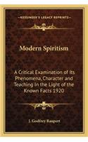 Modern Spiritism