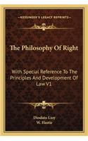 The Philosophy Of Right